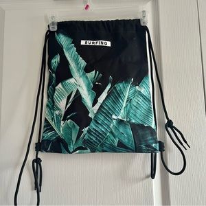 3/$29 🩵 Tropical Sports Drawstring Bag